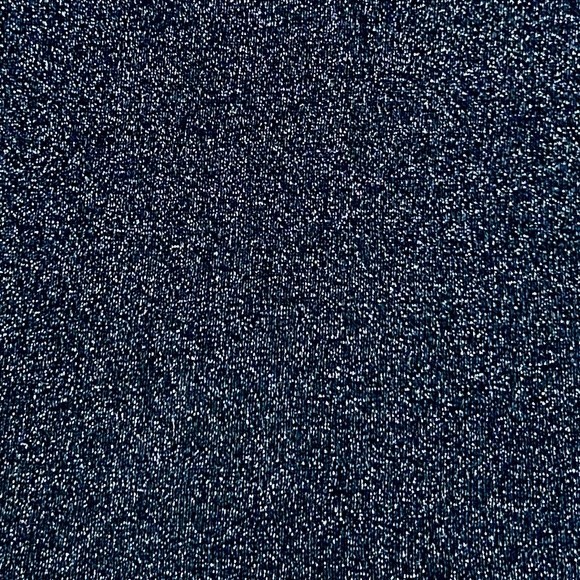 Vintage 70’s Sparkly Black Ribbed Long Sleeve Crewneck size Small - Picture 3 of 9